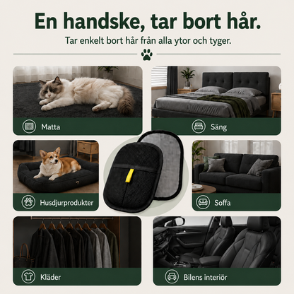 Lumelo Effektiv Djurhårshandske